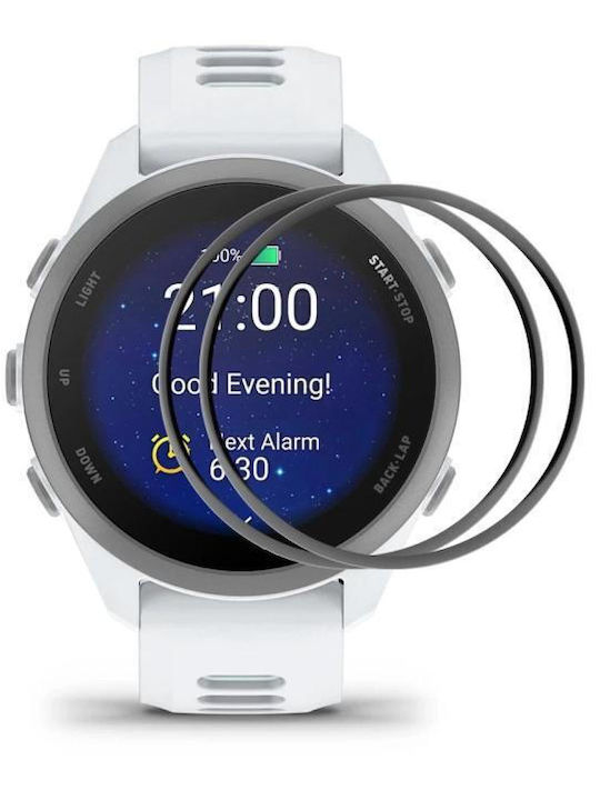Garmin Forerunner 170 2 Bucăți Enkay 3D Acoperire Completă PC Moale Edge PMMA HD Folie Protectoare de Ecran