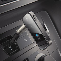 Yesido Yau25 Mini Bluetooth-Autokit Empfänger Bt Adapter Sender Aux 3,5 Mm Schwarz
