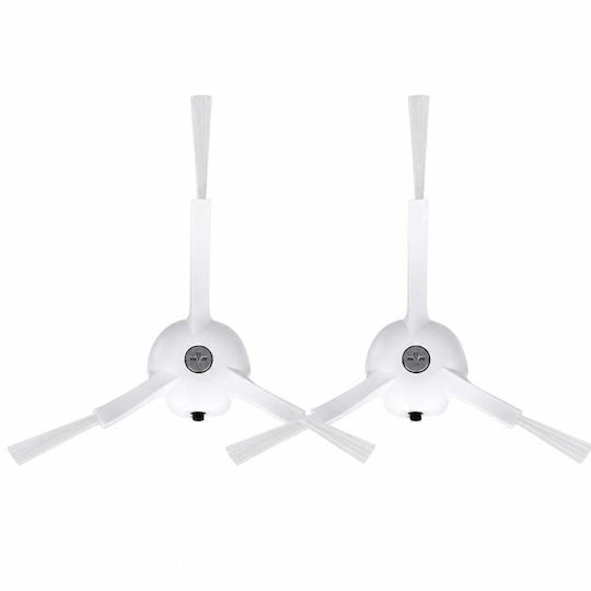 Аксесоари за Замяна Електрическа Прахосмукачка Робот Roborock Q7 Max+ T8 Plus Спецификации Две Бели Странични Четки