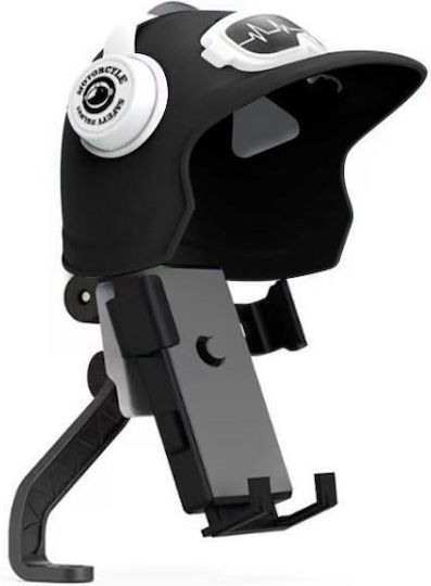 Small Sunshade Helmet Motorcycle Phone Mount Specifications Black Rearview Mirror