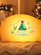 Zhl001s Christmas Silicone Pillow Night Light Christmas Tree
