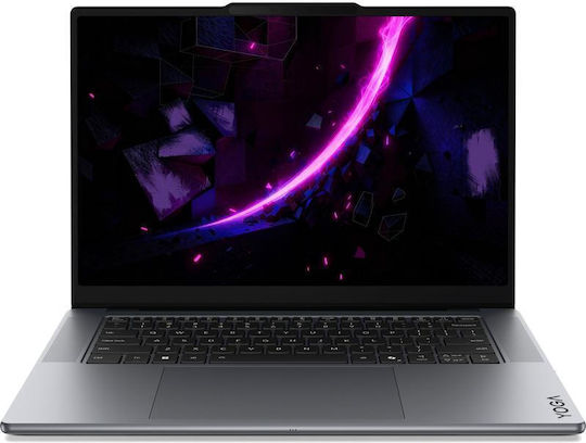 Lenovo Yoga Pro 7 15IPH11 15.3" OLED QHD+ 165Hz (Ultra 7-356H/32GB/1TB SSD/GeForce RTX 5050/W11 Pro) Лунно сиво (Международна английска клавиатура)
