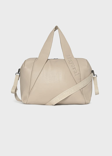 Mayoral Shoulder/Hand Bag Diaper Bag Beige