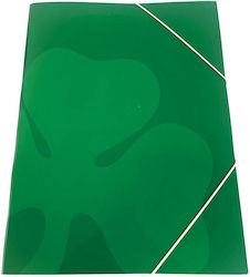 Back Me Up Dosar cu elastic și cu urechi pentru hârtie A4 verde Back Me Up Dosar cu elastic și cu urechi pentru hârtie A4 verde
