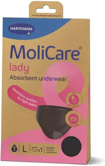 Hartmann Incontinence Underwear in Black Colour