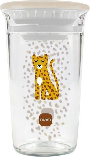 Mam Easy To Drink Cup Training Baby Sippy Cup Plastic Gray 290ml