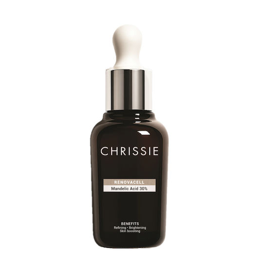 Chrissie Renovacell Mandelic Acid 30% Gesichtspeeling Serum Glanz 30ml
