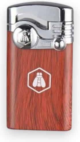 Lou Laguiole Windproof Jet Flame Lighter in Brown Colour