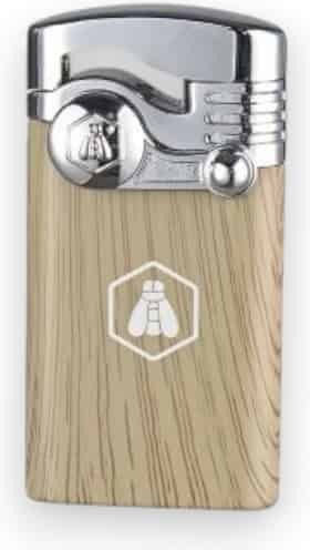 Lou Laguiole Windproof Jet Flame Lighter in Brown Colour