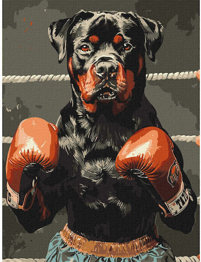 Painting Numbers Ideyka Painting ''Boxing Match Art-selena-ua'' 311663
