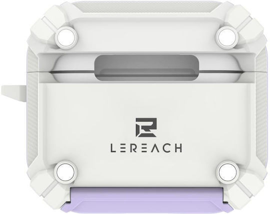 Bluetooth-Ohrhörer Zubehör Hülle Für Airpods 4 Lereach Mega Series Dawn Armor Edition Basis Mist Lila