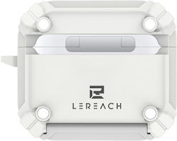 Wireless Earbuds Case Stand Airpods 4 Lereach Mega Series Armor Edition White Wireless Earbuds Case Stand Airpods 4 Lereach Mega Series Armor Edition White