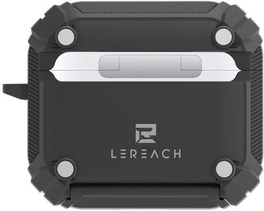 Bluetooth-Ohrhörer Zubehör Hülle Für Airpods 4 Lereach Mega Series Armor Edition Schwarze