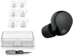 Sony Wf-1000xm6 Xm5 Xm4 Xm3 Xdcase 3 Чифта Резервни Силиконови Накрайници За Слушалки Размер S M L Четка За Почистване На Случаен Принцип Прозрачен+Бял