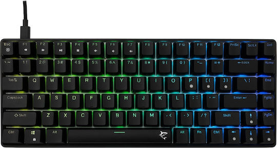 White Shark Hamachi - Yusya 5P Gaming Μηχανικό Πληκτρολόγιο 60% με Custom Blue διακόπτες και RGB φωτισμό (Αγγλικό US)