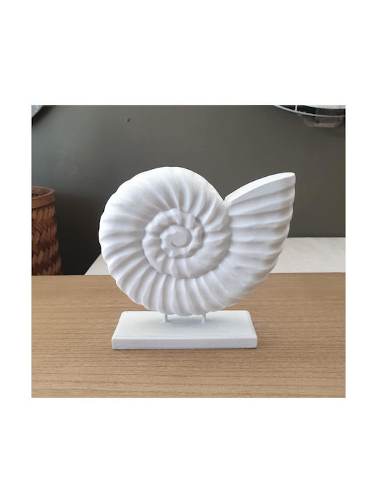 Seashell Base White 19cm Jκ Home Décor