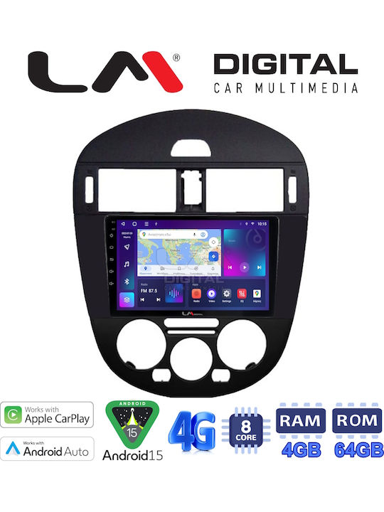 LM Digital Ηχοσύστημα Αυτοκινήτου για Nissan Pulsar 2015 (Bluetooth/USB/WiFi/GPS/Apple-Carplay/Android-Auto)