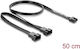 Delock Pwm Fan Y Cable 1 X 4pin > 2 X 4pin 50cm 84543
