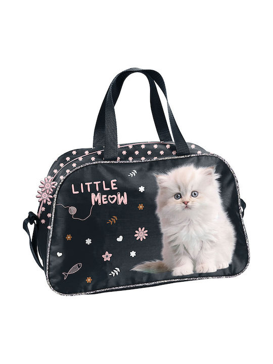 Paso Kinder Tasche Umhängetasche Schwarz 40x25x15cm