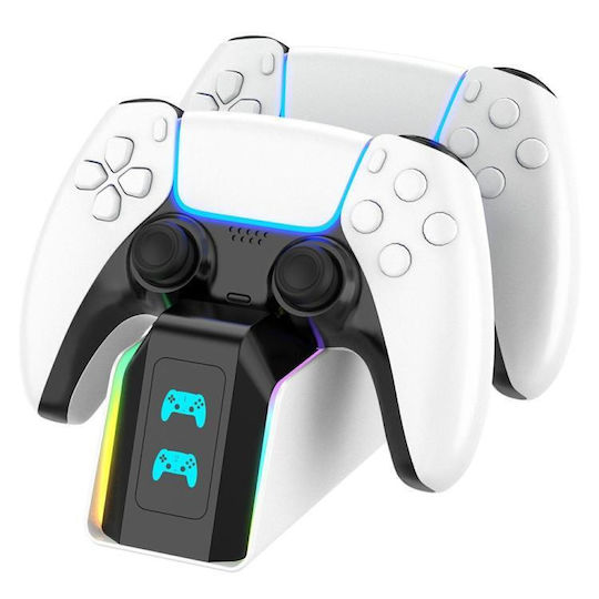 Ps5 Ps5 Slim Ps5 Pro Ps5 Edge 9-rgb Light Modes Σταθμός Γρήγορης Φόρτισης