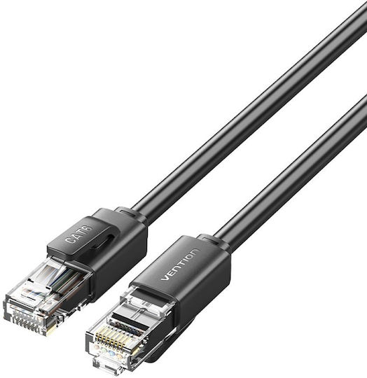 Vention Network Cable Cat6 Utp 0.5m Black Ibrbd