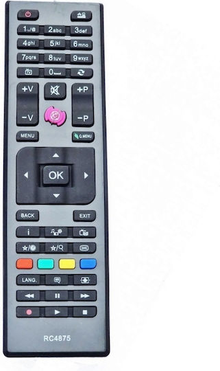 Kompatibles TV-Fernbedienung Rc 4875 F&U Finlux Telefunken JVC