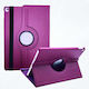Smart Book Case 360° Rotation Ipad 10.2" 9th Gen 2021 8th Gen 2020 7th Gen 2019 Ipad Air 3 10.5" Ipad Pro 10.5 3th Gen Purple