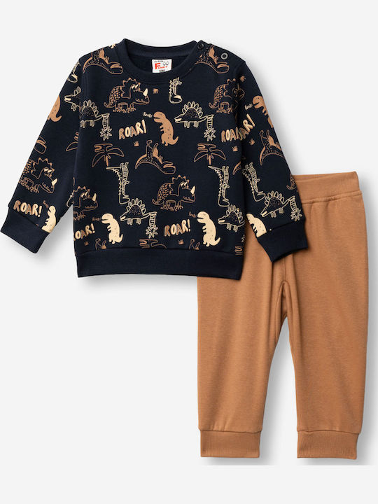 Funky Kids Sweatpants Set Blue