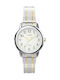 Timex Easy Reader Дамски Ръчен Часовник 25mm Кварцов със Сребриста Метална Верижка