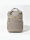 Stoff Damen Handtasche Rucksack Beiges