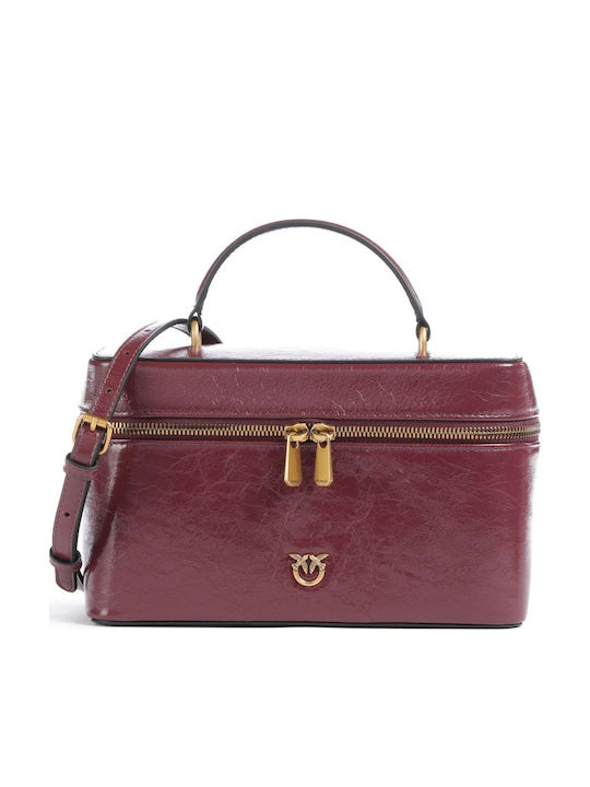 Pinko Classic Red Leather Women's Bag