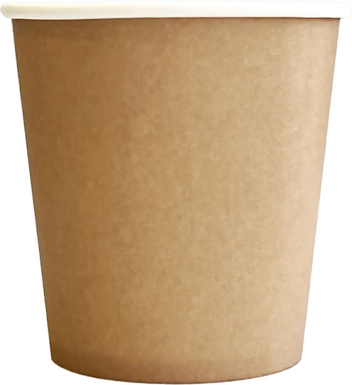 Kraft Хартиена чаша Single Wall 4oz 50бр 6-70935