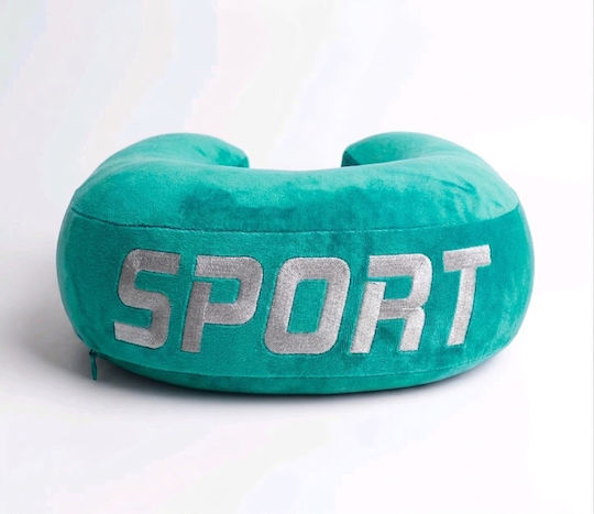 SPV Μαξιλαράκι Ταξιδίου Memory Foam Τιρκουάζ