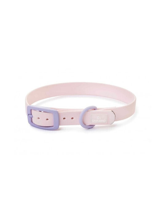 Unicord Wasserfestes Color Blocking Hundehalsband Halsband Für Hund Rosa Fuchsia 44-50cm Groß