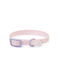 Unicord Wasserfestes Color Blocking Hundehalsband Halsband Für Hund Rosa Fuchsia 44-50cm Groß