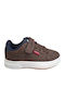 Piper Mini Kinder Sneaker mit Bügel- und Schleifenverschluss Braune