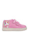 Kids Sneakers Anatomic with Hoop & Loop Closure Pink