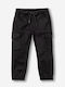 Kids Cargo Trousers Black