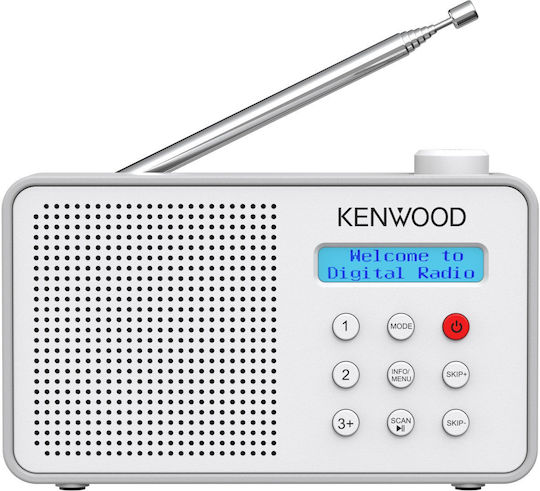 Kenwood CR-M25DAB Radio Portabil Electric DAB+ Alb