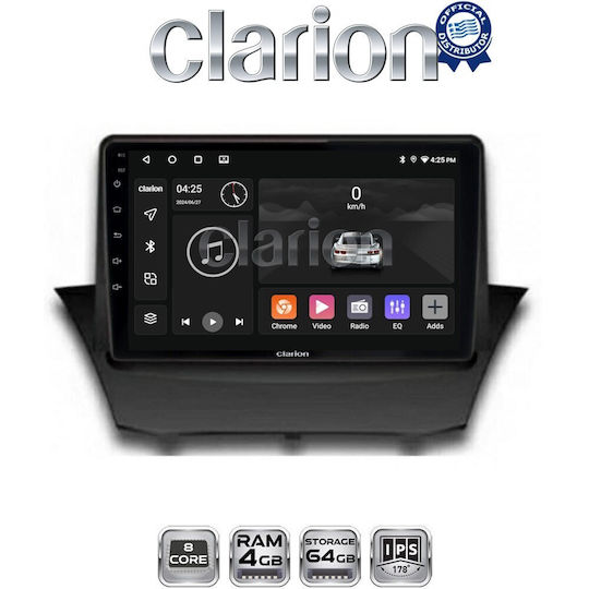 Clarion Gl52152 OEM Мултимедийна Екран Автомобилни Аудио Системи Ford Fiesta 2008>2009 CarPlay AndroidAuto BT GPS Wi-Fi GPRS