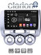 Clarion Gl52730 OEM Multimedia Car Audio System Honda Jazz 2002>2009 CarPlay Android Auto BT GPS Wi-Fi GPRS