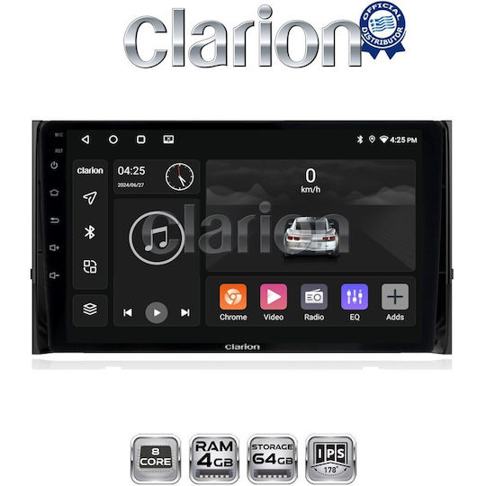 Clarion Gl52484 OEM Multimedia Car Audio System Screen Skoda Karoq & Kodiak 2016 CarPlay Android Auto BT GPS Wi-Fi GPRS