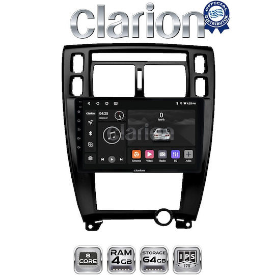 Clarion Gl52006b OEM Multimedia Car Screen Tucson 2004 > 2010 CarPlay Android Auto BT GPS WiFi GPRS
