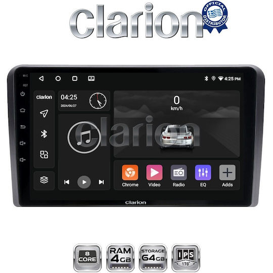 Clarion Gl52403 OEM Мултимедийна Екран Автомобилен Ford Transit Tourneo > 2018 CarPlay AndroidAuto BT GPS Wi-Fi GPRS