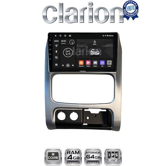 Clarion Gl52736 Oem Мултимедийна Екран Автомобилни Аудио Системи Jeep Cherokee & Liberty 2002-2007 CarPlay AndroidAuto Bt GPS WiFi GPRS