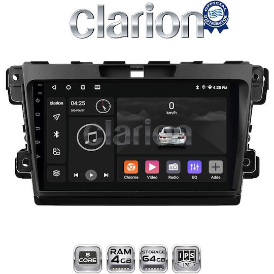 Clarion Gl52097 Oem Мултимедийна Екран Автомобилен Mazda Cx7 2006> Carplay Androidauto Bt Gps Wifi Gprs