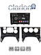 Clarion Gl52323 OEM Мултимедийна Автомобилна Екран Peugeot 3008 2009>2016 & 206 2002>2006 CarPlay AndroidAuto BT GPS WiFi GPRS