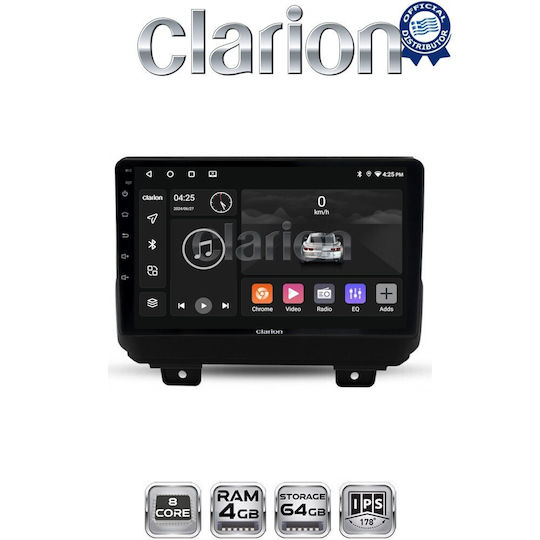 Clarion Gl52746 OEM Multimedia Car Audio System Jeep Wrangler 2018 CarPlay Android Auto BT GPS WiFi GPRS
