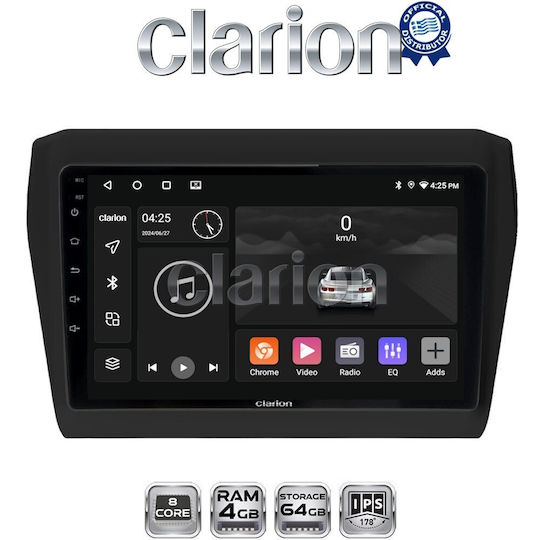 Clarion Gl52180 OEM Мултимедийна Екран Автомобилни Аудио Системи Suzuki Swift 2016> Apple CarPlay Android Auto Bluetooth GPS Вграден Wi-Fi GPRS