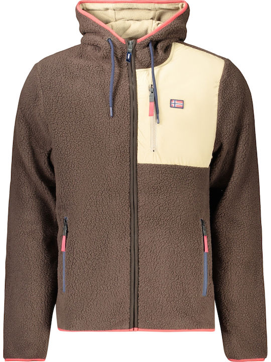 Men's Brown Cardigan